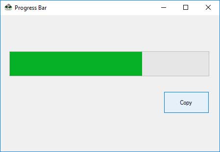 C# CS ProgressBar Control 