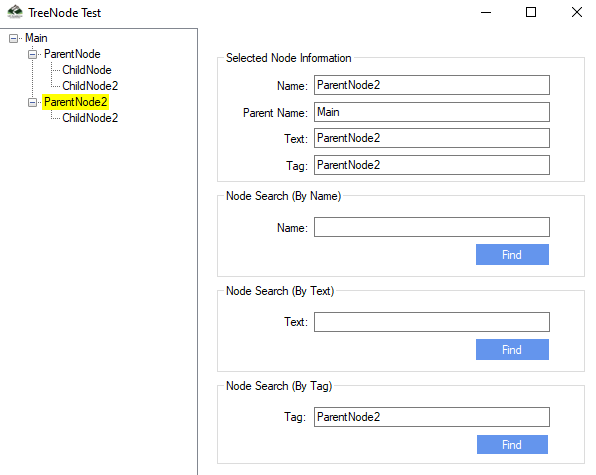 Find Node in Tree View Control C#